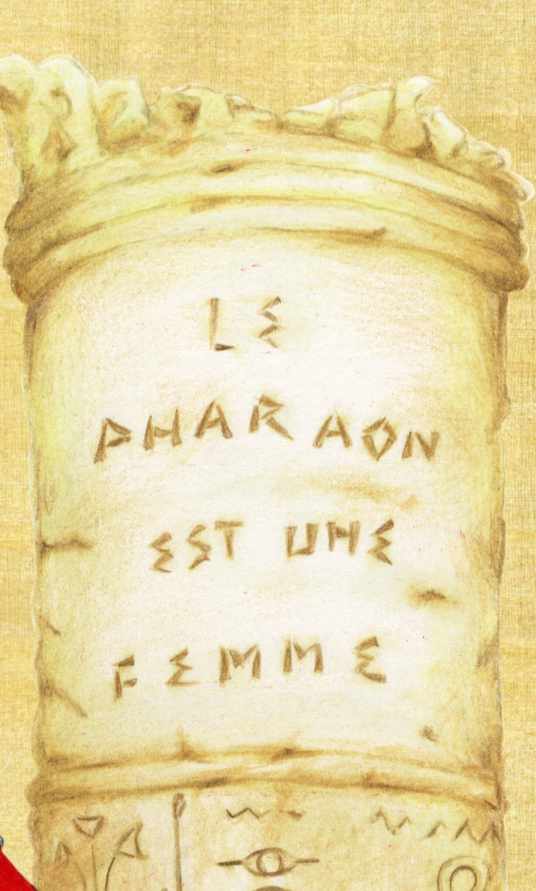 zoom le pharaon est une femme
